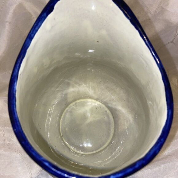 Tonala Vasquez Mexico Abstract Pattern Large Pitcher Jug Talavera - Picture 6 of 10